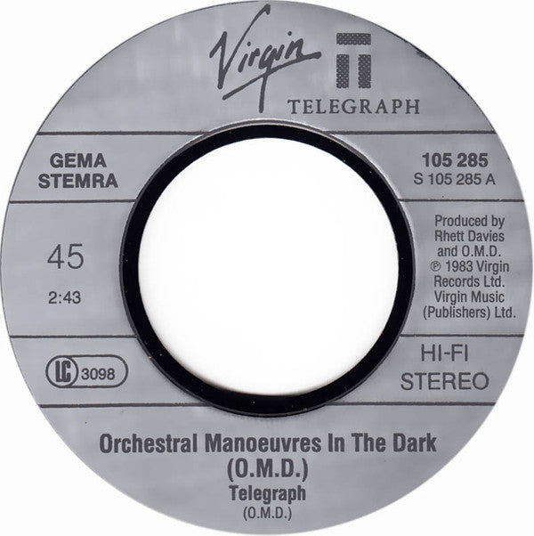 OMD* : Telegraph (7", Single)