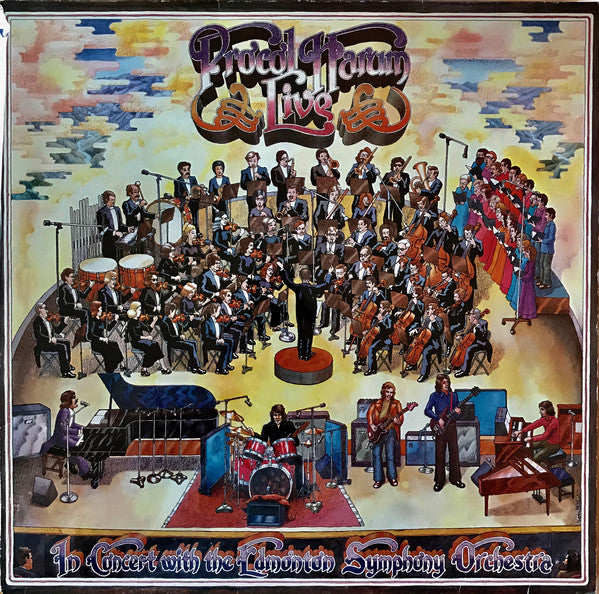 Procol Harum In Concert With The Edmonton Symphony Orchestra : Live (LP, Album, RE, Gre)