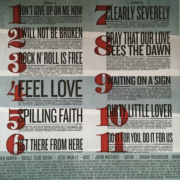 Ben Harper : Give Till It's Gone (LP, Album)