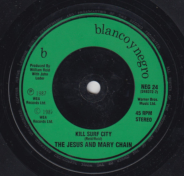 The Jesus And Mary Chain : April Skies (7", Single, Gre)