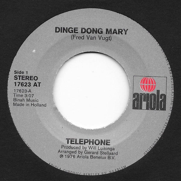 Telephone (3) : Dinge Dong Marie (7", Single)