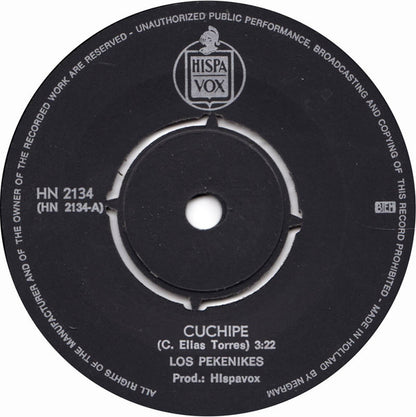 Los Pekenikes : Cuchipe / Tren Transoceanico A Bucaramanga (7", Single)