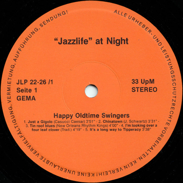 Various : "Jazzlife" At Night (Vol. I) (2xLP)
