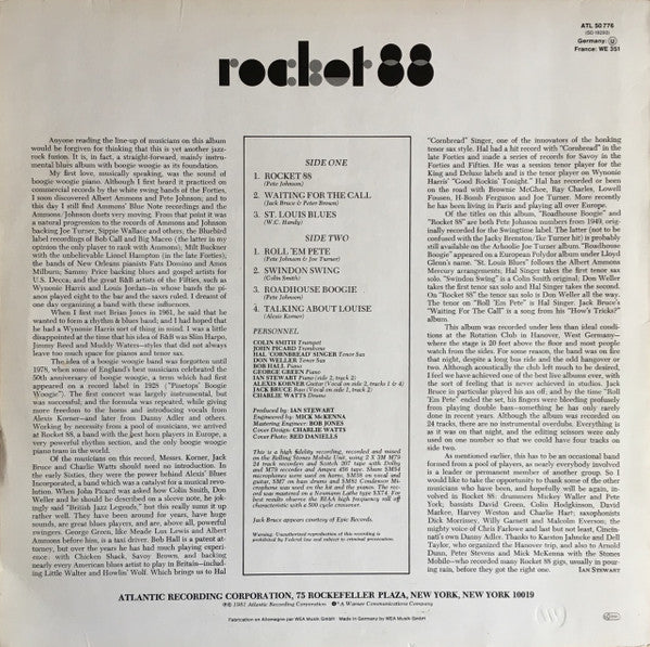 Rocket 88 : Rocket 88 (LP, Album)