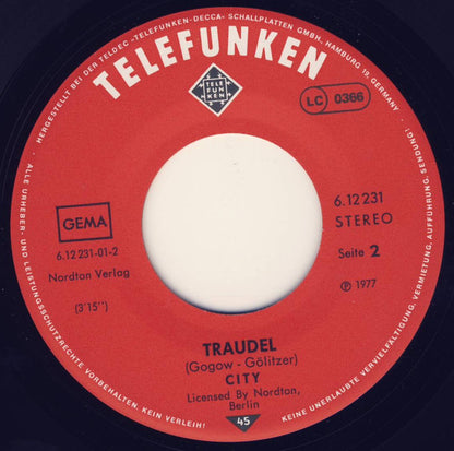 City (3) : Am Fenster (7", Single)