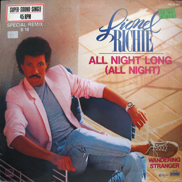 Lionel Richie : All Night Long (All Night) (12", Single)
