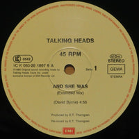 Talking Heads : And She Was (12", Maxi)