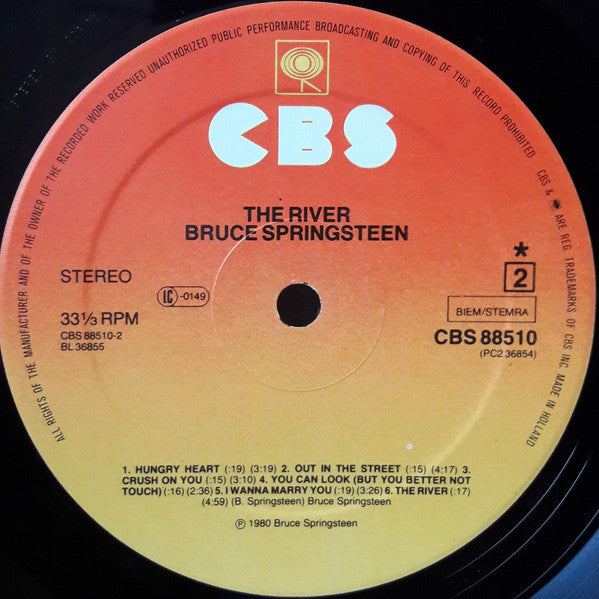 Bruce Springsteen : The River (2xLP, Album)