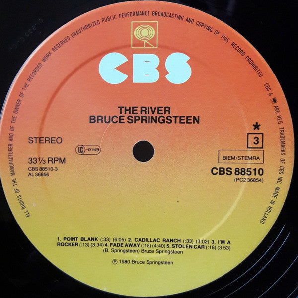 Bruce Springsteen : The River (2xLP, Album)