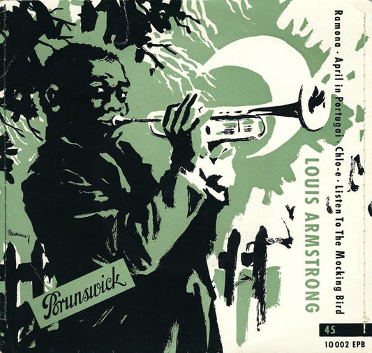 Louis Armstrong : Ramona (7", EP, Mono, RP)