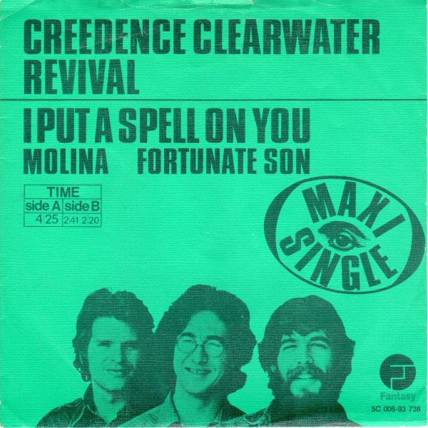 Creedence Clearwater Revival : I Put A Spell On You (7", Maxi, Tex)