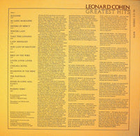 Leonard Cohen : Greatest Hits (LP, Comp)