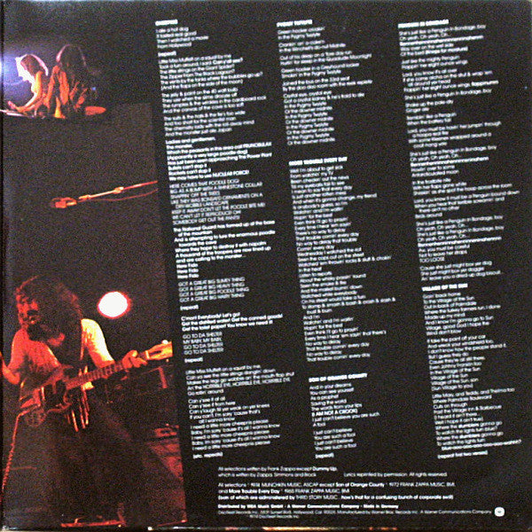 Zappa* / Mothers* : Roxy & Elsewhere (2xLP, Album, RP)