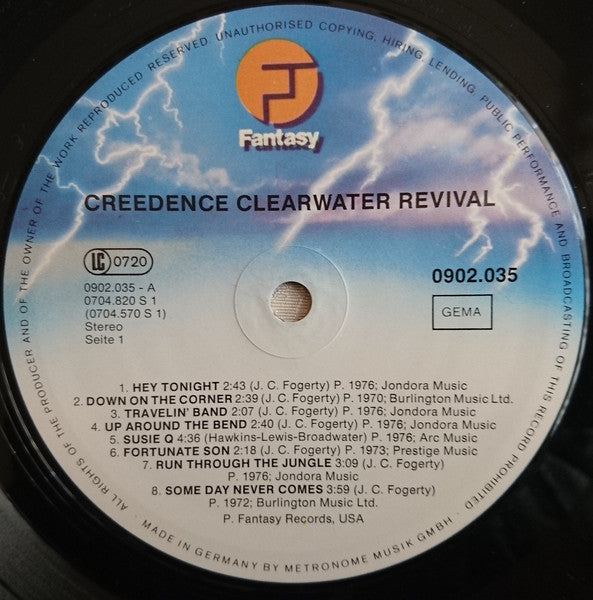 Creedence Clearwater Revival : Creedence Clearwater Revival (LP, Comp, Ltd)