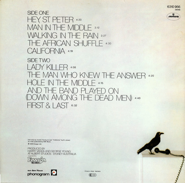 Flash & The Pan : Flash & The Pan (LP, Album)