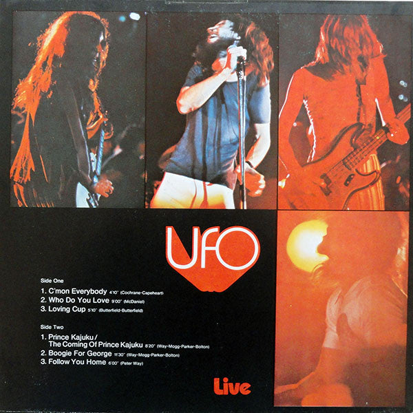 UFO (5) : Live (LP, Album, RP, Gat)