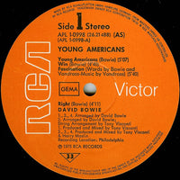 David Bowie : Young Americans (LP, Album)