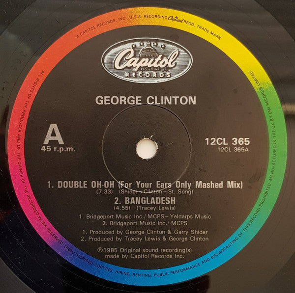 George Clinton : Double Oh-Oh (12")
