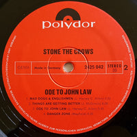Stone The Crows : Ode To John Law (LP, Album, Non)