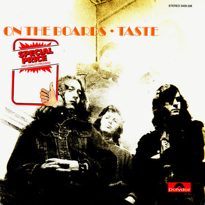 Taste (2) : On The Boards (LP, Album, RE)