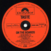 Taste (2) : On The Boards (LP, Album, RE)