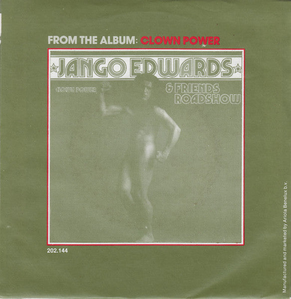 Jango Edwards & Friends Roadshow : Bicycle Seat (7", Single)