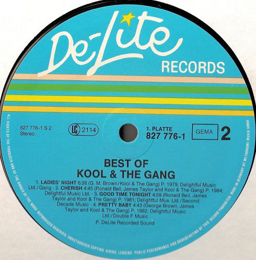 Kool & The Gang : Best Of Kool & The Gang (2xLP, Comp)