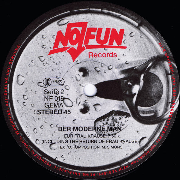 Der Moderne Man : Neues Aus Hong Kong (12", MiniAlbum)