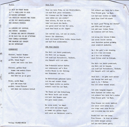 Der Moderne Man : Neues Aus Hong Kong (12", MiniAlbum)