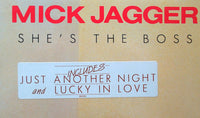 Mick Jagger : She's The Boss (LP, Album, Red)