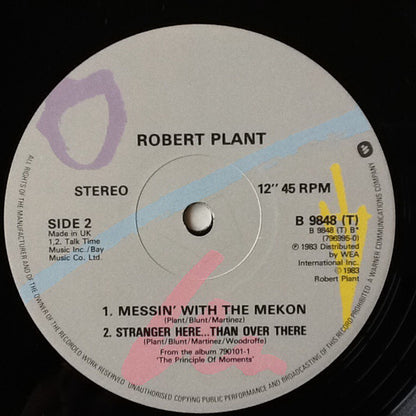 Robert Plant : Big Log (12", Single)