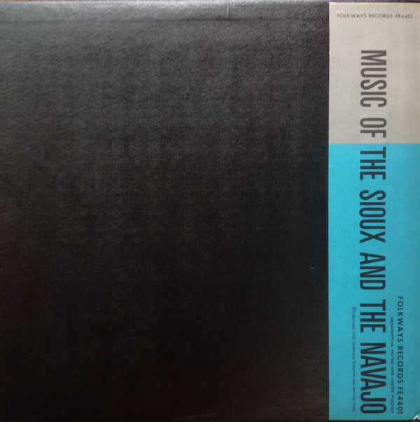 Sioux (3) / Navajo (4) : Music Of The Sioux And The Navajo (LP, RP)