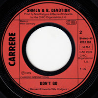 Sheila & B. Devotion : Spacer (7", Single)