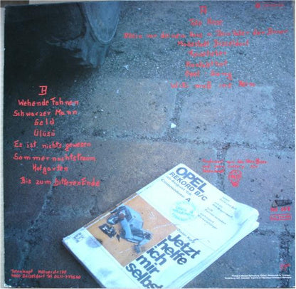 Die Toten Hosen : Opel-Gang (LP, Album, RP)