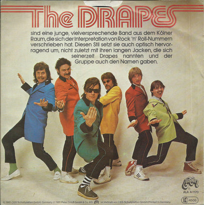 The Drapes (7) : Handy Man / No School Today (7", Single)