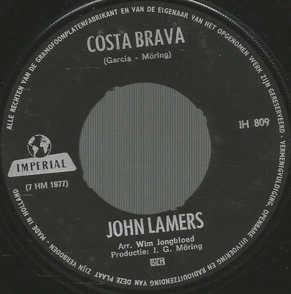 John Lamers : Costa Brava (7", Single)