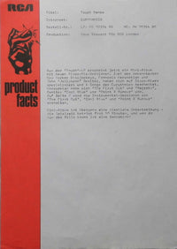 Eurythmics : Touch Dance (LP, Album, RC )