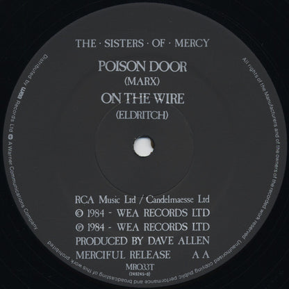 The Sisters Of Mercy : Walk Away (12", Single, Dam)
