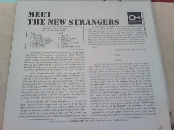 The New Strangers : Meet The New Strangers (LP, Album)