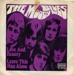 The Moody Blues : Love And Beauty (7")