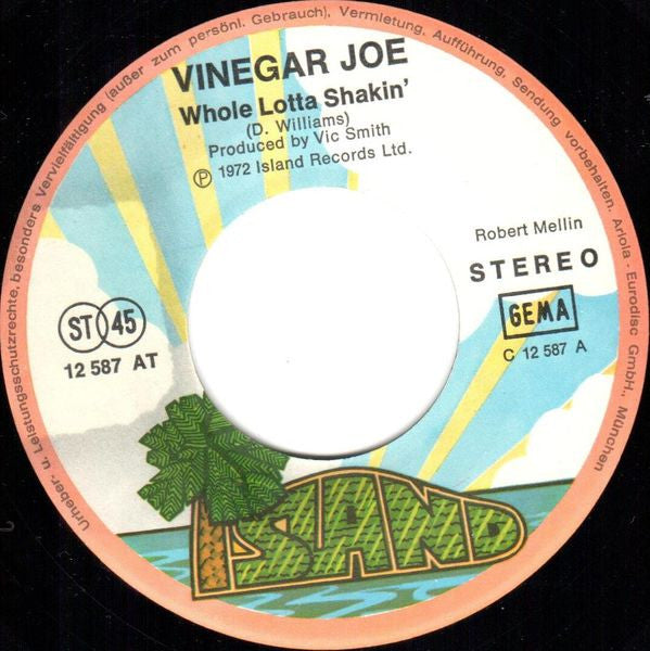 Vinegar Joe : Whole Lotta Shakin' / Rock 'N Roll Gypsies (7", Single)