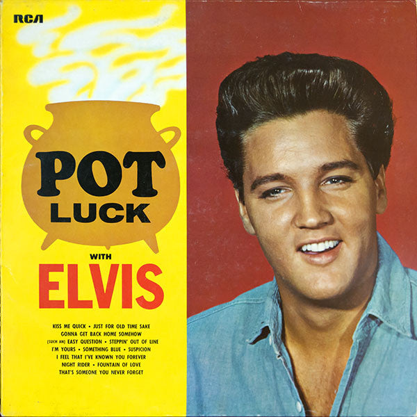 Elvis Presley : Pot Luck (LP, Album, RE)