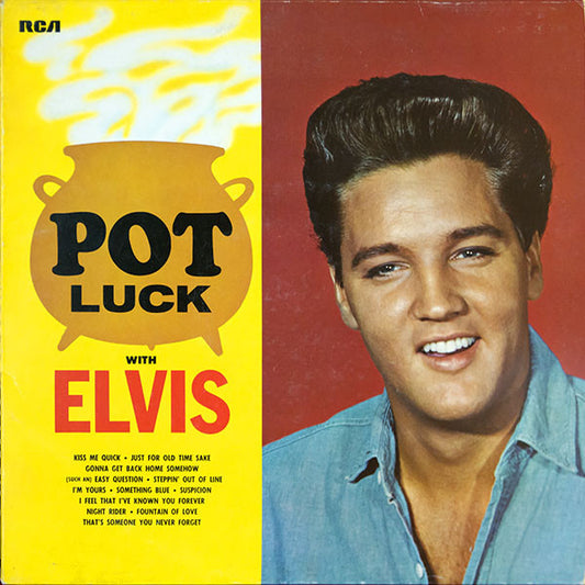 Elvis Presley : Pot Luck (LP, Album, RE)