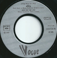 ABBA : Under Attack / You Owe Me One (7", Single, Sil)