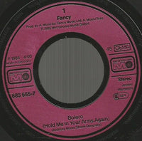 Fancy : Bolero (Hold Me In Your Arms Again) (7", Single)