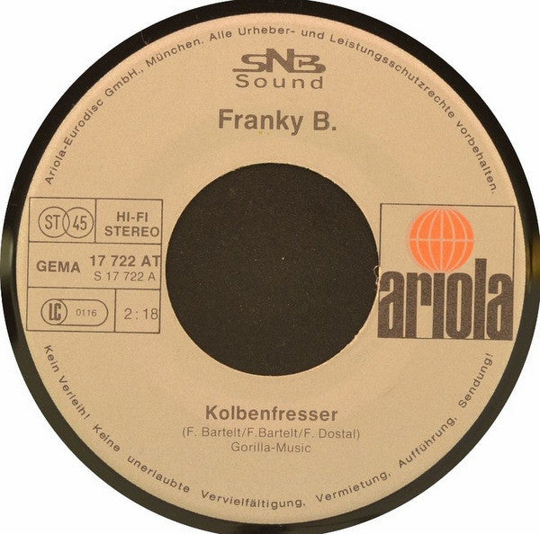 Franky B. (3)* : Kolbenfresser (7", Single)
