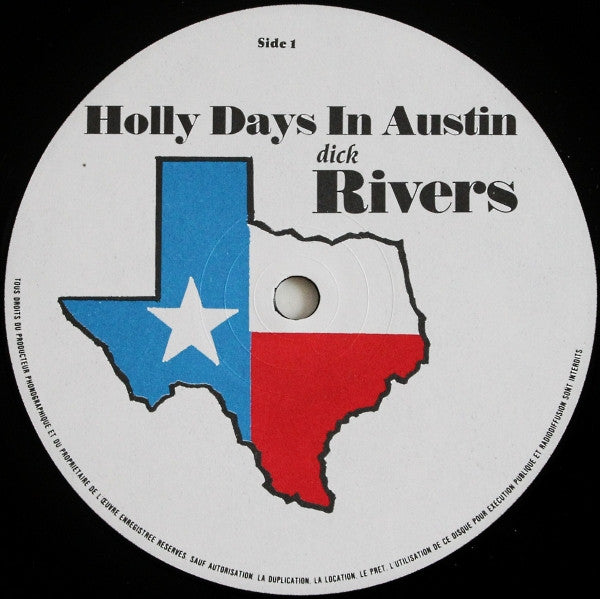 Dick Rivers : Holly Days In Austin (LP, Album)