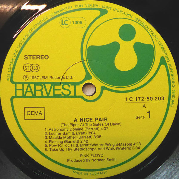 Pink Floyd : A Nice Pair (LP, Album, RE + LP, Album, RE + Comp, Gat)
