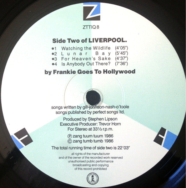 Frankie Goes To Hollywood : Liverpool (LP, Album)