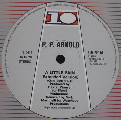 P.P. Arnold : A Little Pain (12")